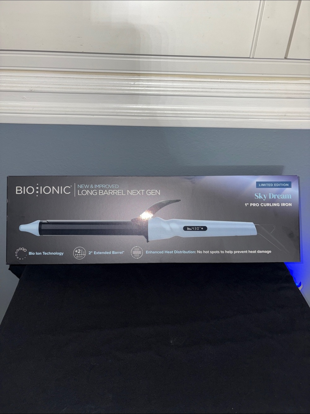 Bio Ionic Sky Dream 1" Pro Curling Iron - Light Blue